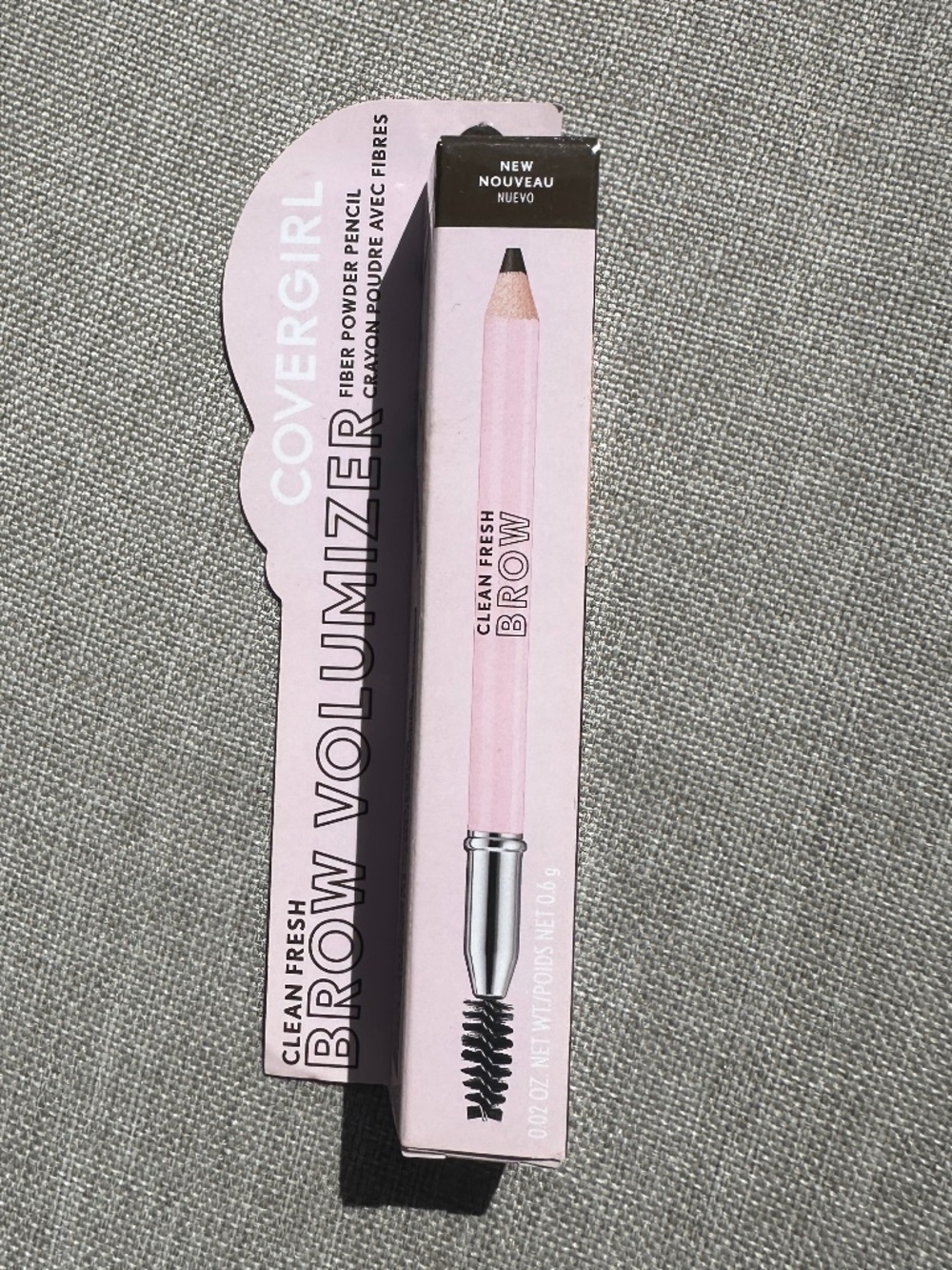 Covergirl Clean Fresh Brow Volumizer Fiber Powder Pencil (Dual-Ended Eyebrow)